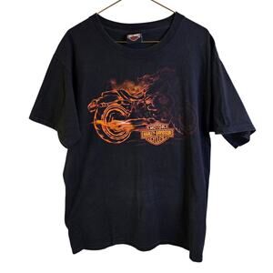 Harley-Davidson Republic Stafford Texas Graphic T-Shirt Black Men's Size Medium